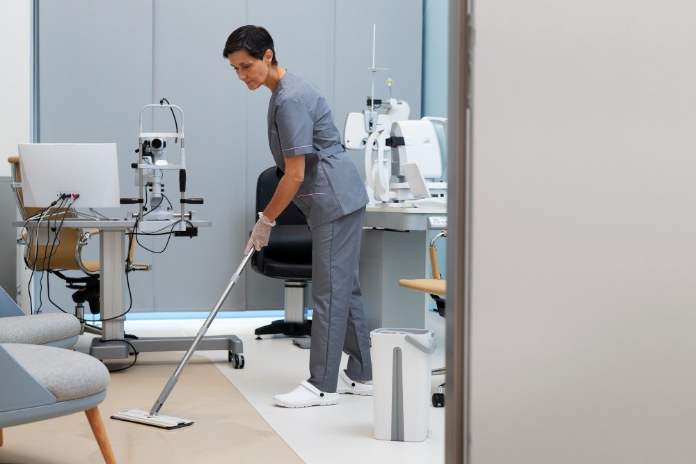 Hospital Patient Room Cleaning & Disinfection in Manchester, UK banner